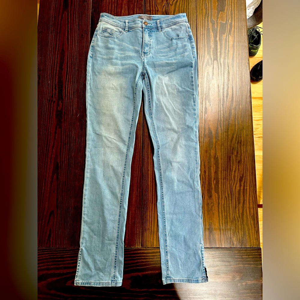 Lisa Rinna Collection Jeans with Slit